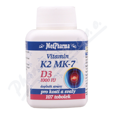 MedPh Vit.K2 MK-7+D3 1000IU 107tob.