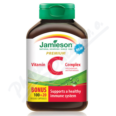 JAMIESON Vitamín C Premium 600mg s bioflav.cps.120