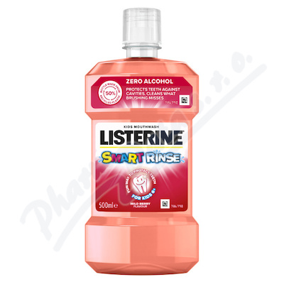 Listerine Smart Rinse Mild Berry 500ml