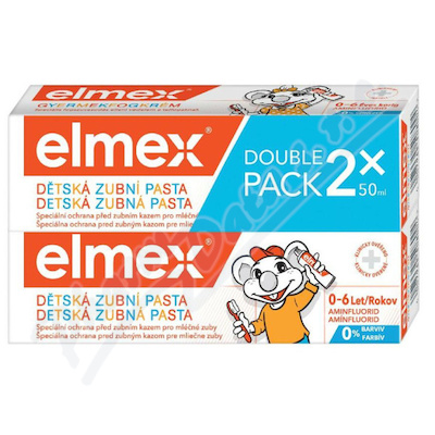 elmex detska zubni pasta duo 2x50ml