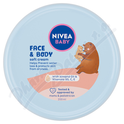 NIVEA Baby Face&Body hyd.krem200ml 80529