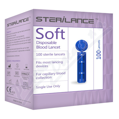 Sterilance Soft lanc.GlucoL./EasyGl.100k