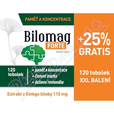 Bilomag FORTE+25% navíc 120 tbl.