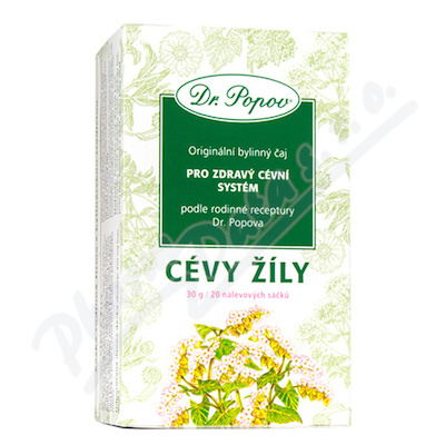 Dr.Popov Caj Cevy zily 20x1.5g