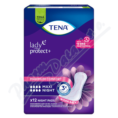 TENA Lady Protect+ MaxiNight 12ks 760985