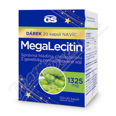 GS MegaLecitin 1325mg cps.130+20 darek