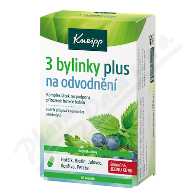 KNEIPP 3 bylinky plus  odvodneni tob.60