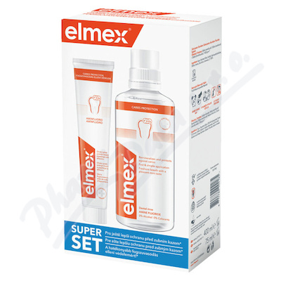 elmex Caries Prot.u.voda 400ml+zub.p.75m