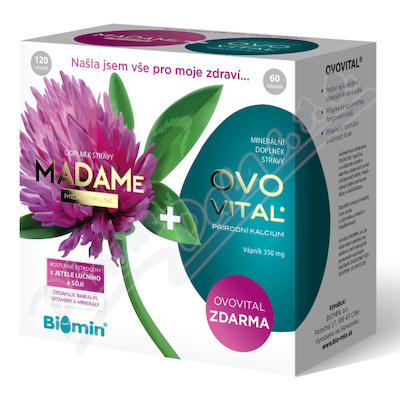 Biomin MADAMe Meno.tob.120+OVOVIT tob.60