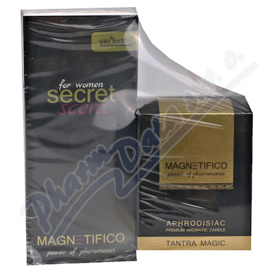 MAGNETIFICO Secr.Scent ženy 20ml+candle Tantra200g