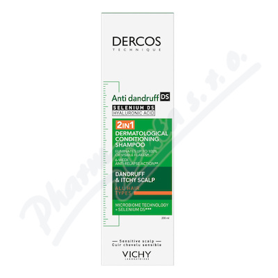 VICHY DERCOS Sampon a kon.lupy 2v1 200ml