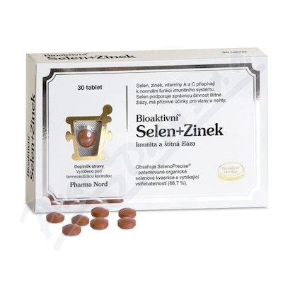 Bioaktivni Selen+Zinek tbl.30